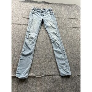 Hollister Women's Mid Rise Jean Legging Advanced Stretch Distressed 0R 24/28‎